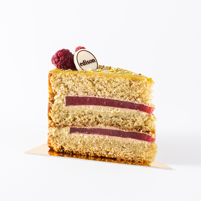 Торт Фісташка - Малина