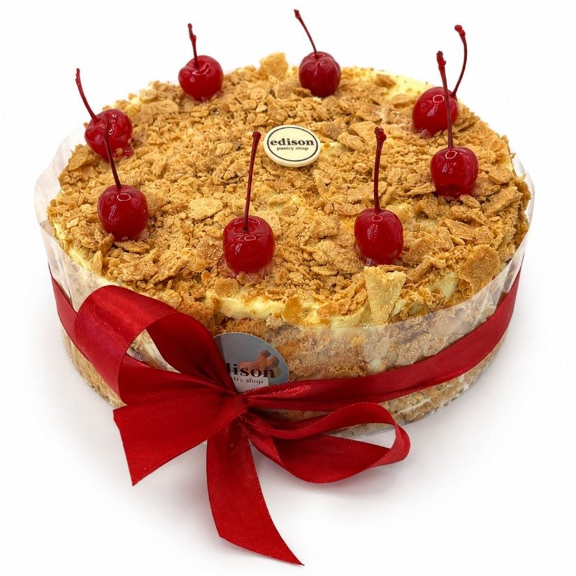 Cherry Napoleon Cake